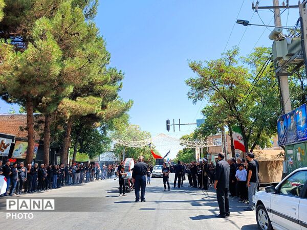عزاداران باخرزی در سوگ یازدهمین امام شیعیان
