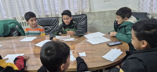 هم اندیشی انجمن خبرنگاری پسران کانون لقمان کاشمر