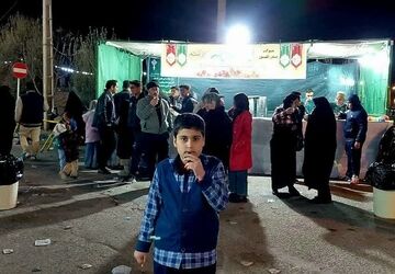 جشن باشکوه نیمه شعبان در محله آزادشهر یزد