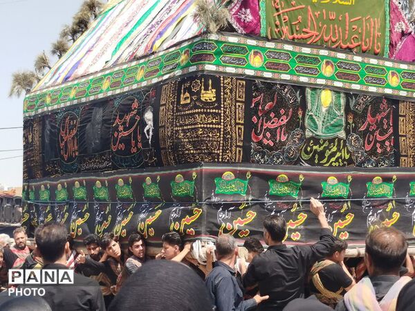 فدافن میزبان سوگ عاشورا