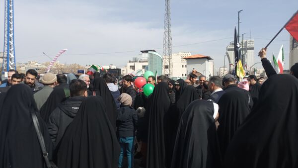 راهپیمایی باشکوه ۲۲ بهمن در مشهد مقدس