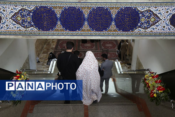جشن ازدواج ۶۵۰ زوج دانشجوی دانشگاه‌های قم در سالروز میلاد جوادالائمه(س)