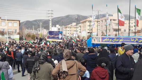 حماسه آفرینی مردم و مسئولان شهرستان پردیس در راهپیمایی ۲۲ بهمن 