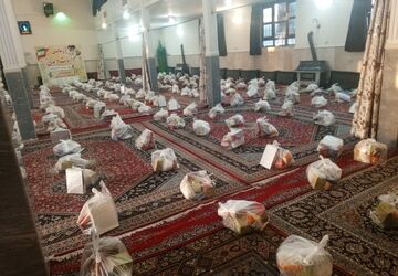 برگزاری رزمایش مواسات و همدلی در تیتکانلو