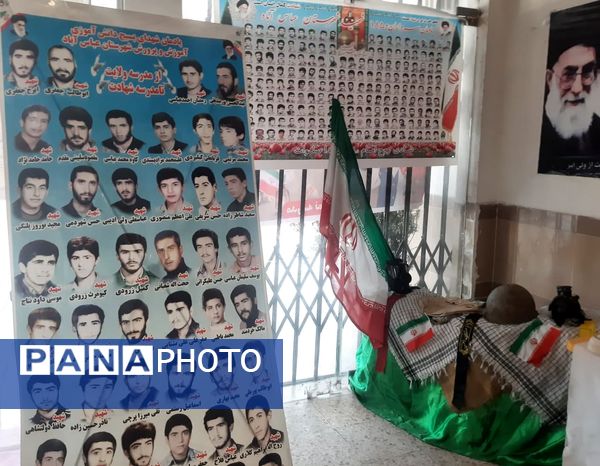 مانور بازگشایی مدارس عباس آباد 