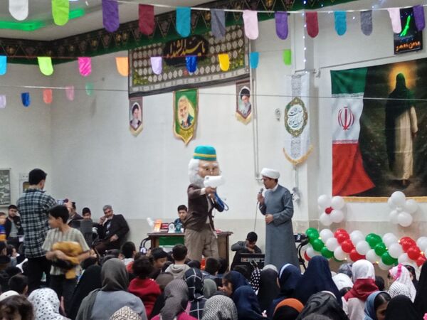 جشن ولادت صاحب زمان در مسجد چهارده معصوم الغدیر
