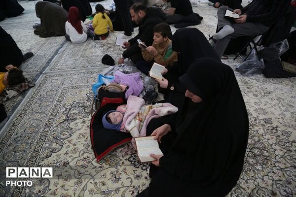 مراسم احیاء نخستین شب قدر در حرم حضرت معصومه(س)