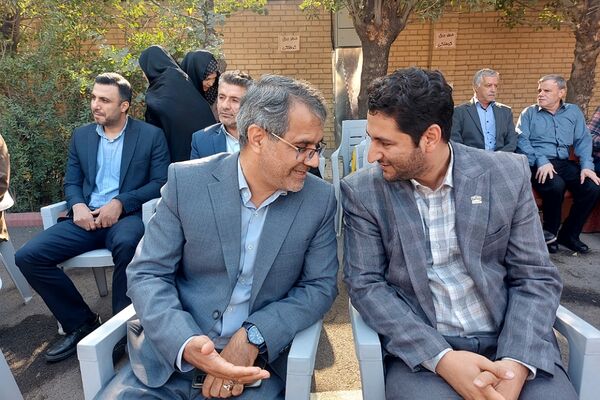 آیین بهره‌برداری از مدرسه زنده‌یاد لیلا لروند کهریزک
