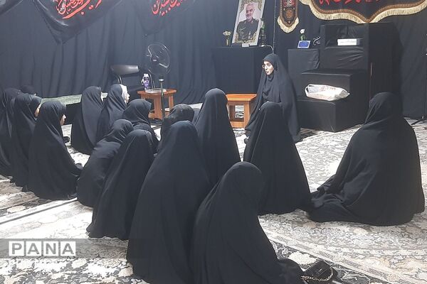 هیئت نوجوانان حسینی در حسینیه مسجد حضرت علی اکبر (ع) رباط کریم