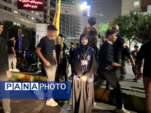 مراسم شب شهادت امام رئوف در مشهد مقدس 