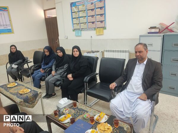مانور بازگشایی مدارس در نصرت‌آباد