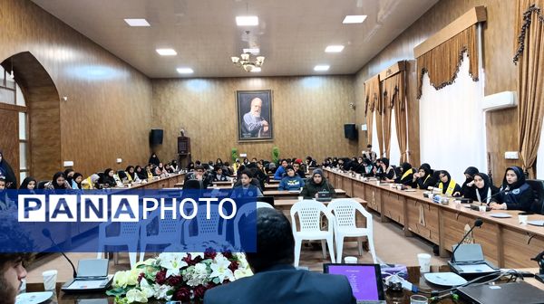 سومین همایش خبرنگاری پانا دانش‌آموزان متوسطه اول و دوم در نیشابور