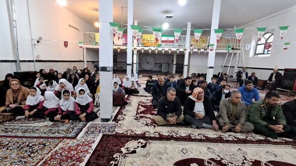 جشن نیمه‌شعبان در روستای سراب الیاس منطقه بیرانوند 