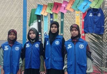 برگزاری ایستگاه ویژه سازمان دانش‌آموزی میناب با محوریت پویایی و مهارت‌آموزی