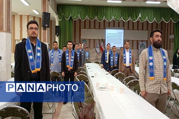 گردهمایی بیست و پنجمین سالروز  تاسیس سازمان دانش‌آموزی خراسان رضوی در اردوگاه باغرود نیشابور