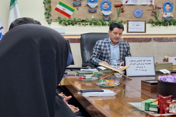 جلسه هم‌اندیشی بسیج و معاونت پرورشی شهرستان قدس جهت هماهنگی تابستانی پربار 