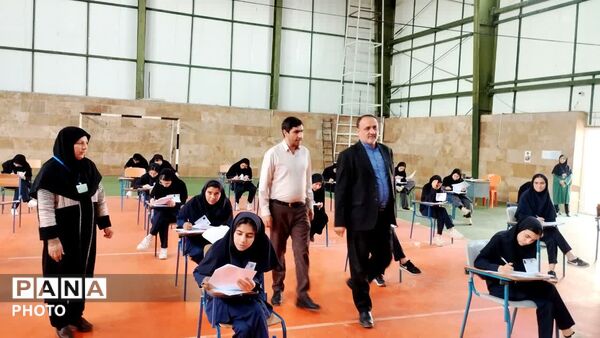 بازدید مدیر آموزش و پرورش شهرستان کلات از حوزه محل های برگزاری امتحانات نهایی 