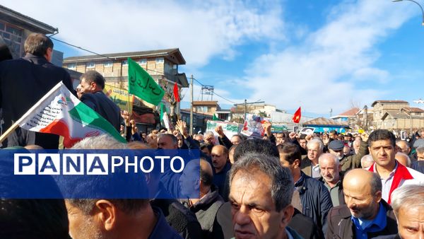 تشییع پیکر شهید مقاومت ملی در املش