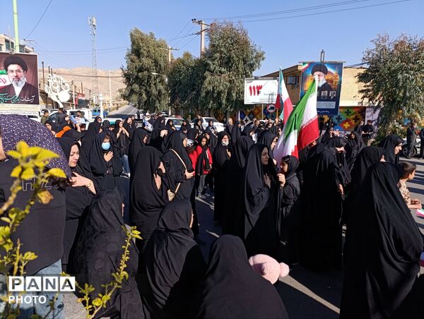بیعت با رهبر جدید انقلاب اسلامی در پلدختر 
