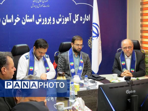 جلسه شورای برنامه‌ریزی سازمان دانش‌آموزی در اداره‌کل آموزش پرورش خراسان شمالی