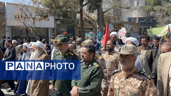 راهپیمایی روز قدس تربت جام