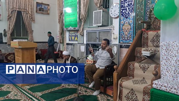 برگزاری جشن میلاد امام رضا(ع) در مسجد صاحب الزمان آشخانه 