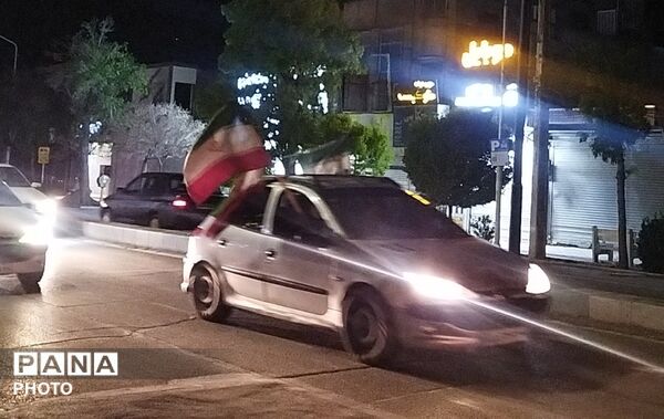 رژه ماشینی در سراسر شهر نیشابور-۳