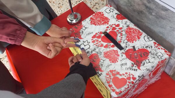 انتخابات شورای دانش‌آموزی دبستان لطیفه مشهد