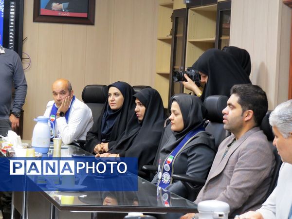 جلسه شورای برنامه‌ریزی سازمان دانش‌آموزی در اداره‌کل آموزش پرورش خراسان شمالی