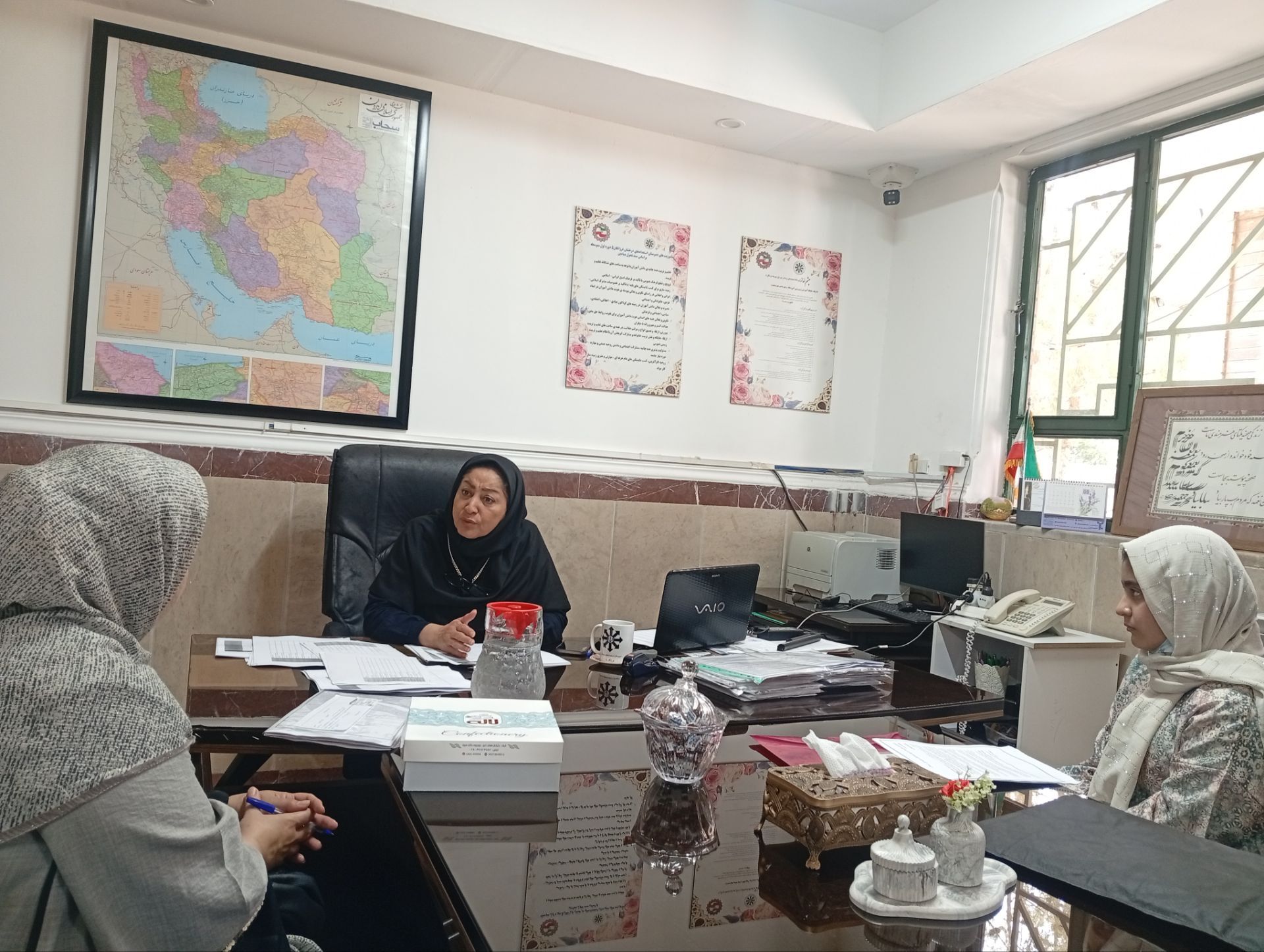 آغاز فرآیند ثبت‌نام دبیرستان فرزانگان ۵ ساوجبلاغ با ویژه برنامه «پروژه مهر» 