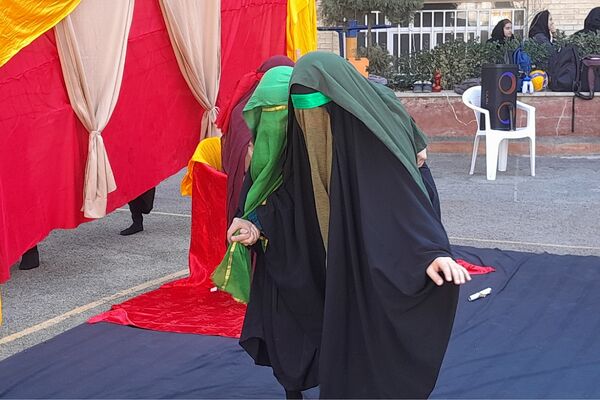 درخشش نمایش شهادت حضرت فاطمه(س) در مدرسه عباسقلی رهگذر