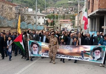 راهپیمایی روز جهانی قدس در سوادکوه