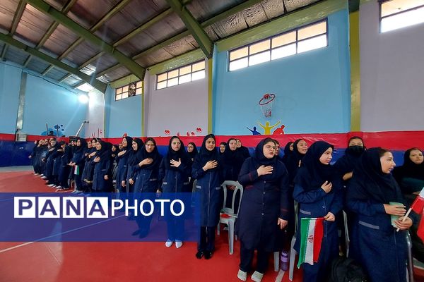 افتتاحیه المپیاد ورزشی درون مدرسه‌ای در منطقه کهریزک 