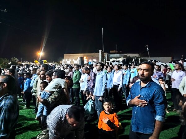  جشن میلاد امام رضا (ع) در جزیره بوموسی