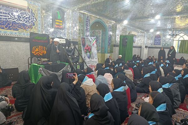 ایام فاطیمه فرصت تجلی معنویت دانش‌آموزان