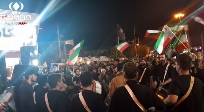 حضور مردم کردکوی در چهل‌ویکمین شب از شب های بیدار