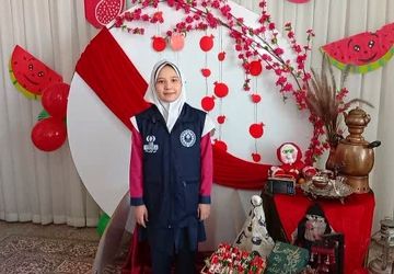 روایت پانا از برگزاری جشن یلدا در دبستان دخترانه سید کاظم حسینی