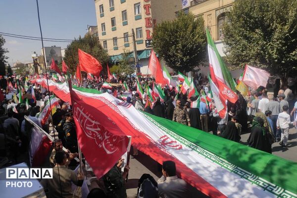 رزمایش بزرگ جان فدای ایران در شیراز