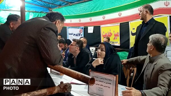 برنامه ارتباطی و مردمی میز خدمت در کردکوی