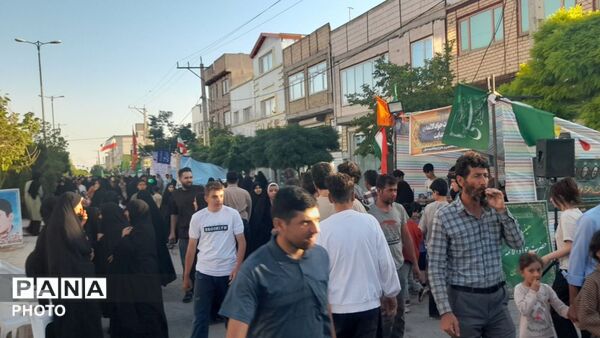 مراسم باشکوه «مهمانی یک کیلو متری غدیر»