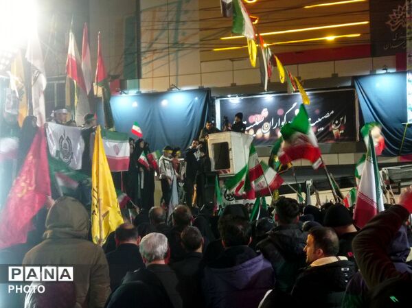 اجتماع مردم ملایر و تجدید بیعت با آرمان‌های انقلاب