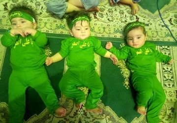 همایش شیرخوارگان حسینی در خرم‌آباد 