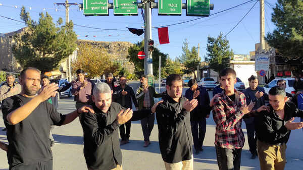 اجتماع باشکوه فاطمیون در شهرستان مارگون