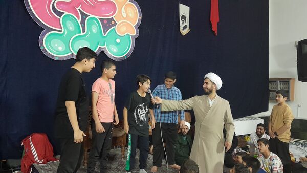 برگزاری جنگ شادی در اعتکاف سه روز در بهشت