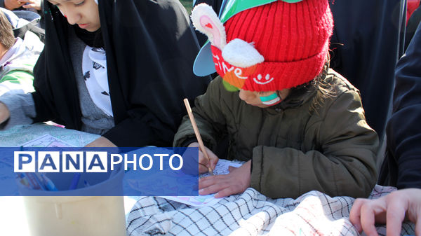 حس و حال نوجوانان در جشن چهل و ششمین سالگرد پیروزی انقلاب اسلامی 