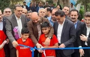 افتتاح دو مدرسه و یک مجموعه ورزشی بزرگ برای آینده سازان شهرستان نکا