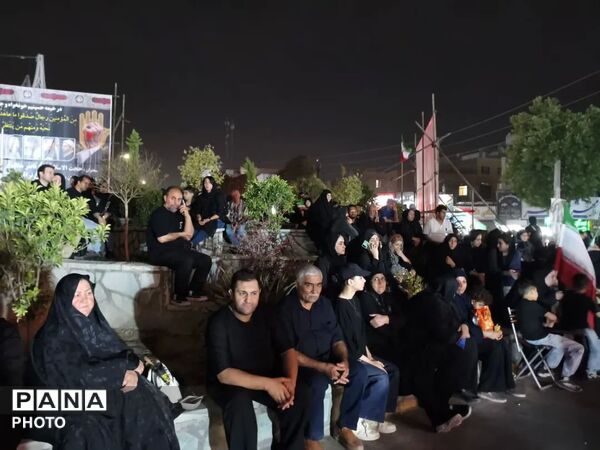 صد و چهاردهم تجمع اقتدار در فردیس با حال‌ و هوای محرم