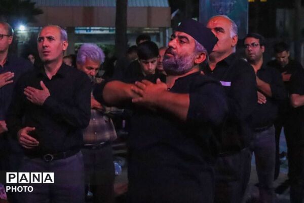 عزاداری شب هفتم محرم در امامزاه عمادالدین رباط‌کریم