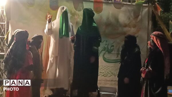 عید غدیر به قلب محله‌ی یکن‌آبادطراوت بخشید