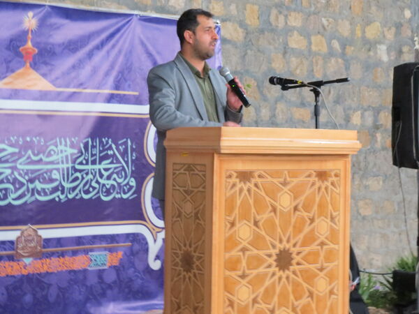 جشن عید غدیر در هنرستان خیر ساز نور هل اتی شهر حصار گرمخان